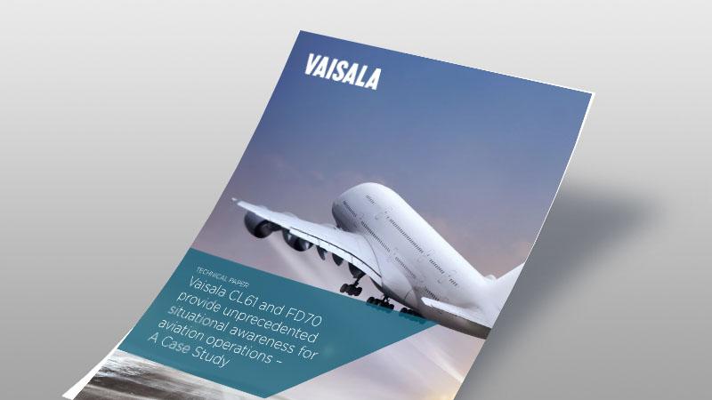 Vaisala Ceilommeter CL61 for Aviation