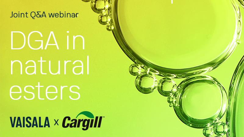 DGA in natural esters, webinar headline