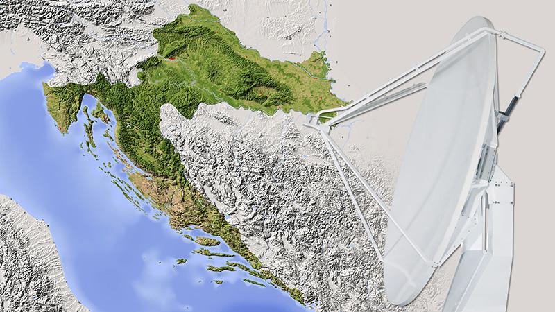 Weather radar network in Croatia