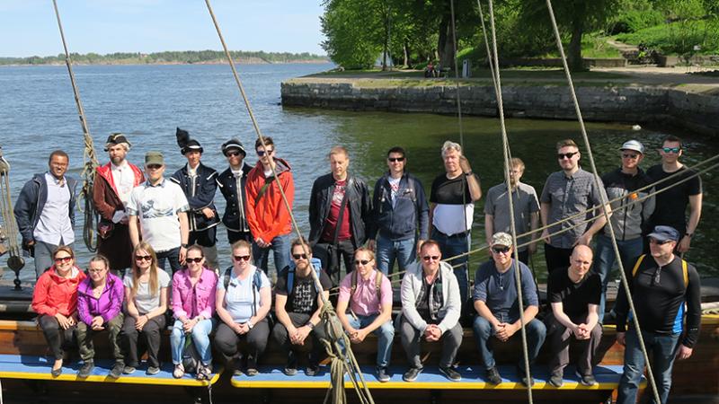 L'équipe de biogaz Vaisala - un jour en mer plein de surprises