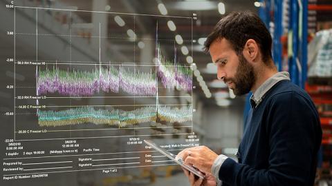 graphique d'étude de cartographie dans le cadre de la validation à l'entrepôt