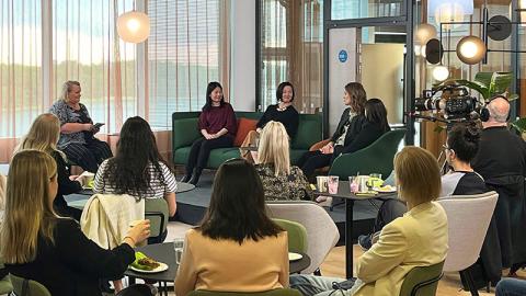, Vaisala joined forces with Women in Tech Finland to organize a panel discussion ‘the Makers of the Green Transition’