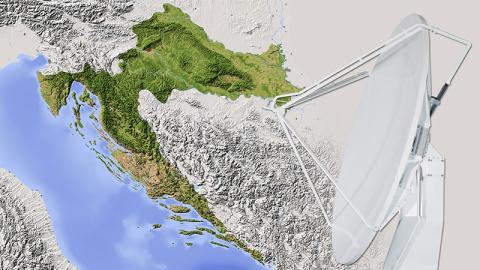Weather radar network in Croatia