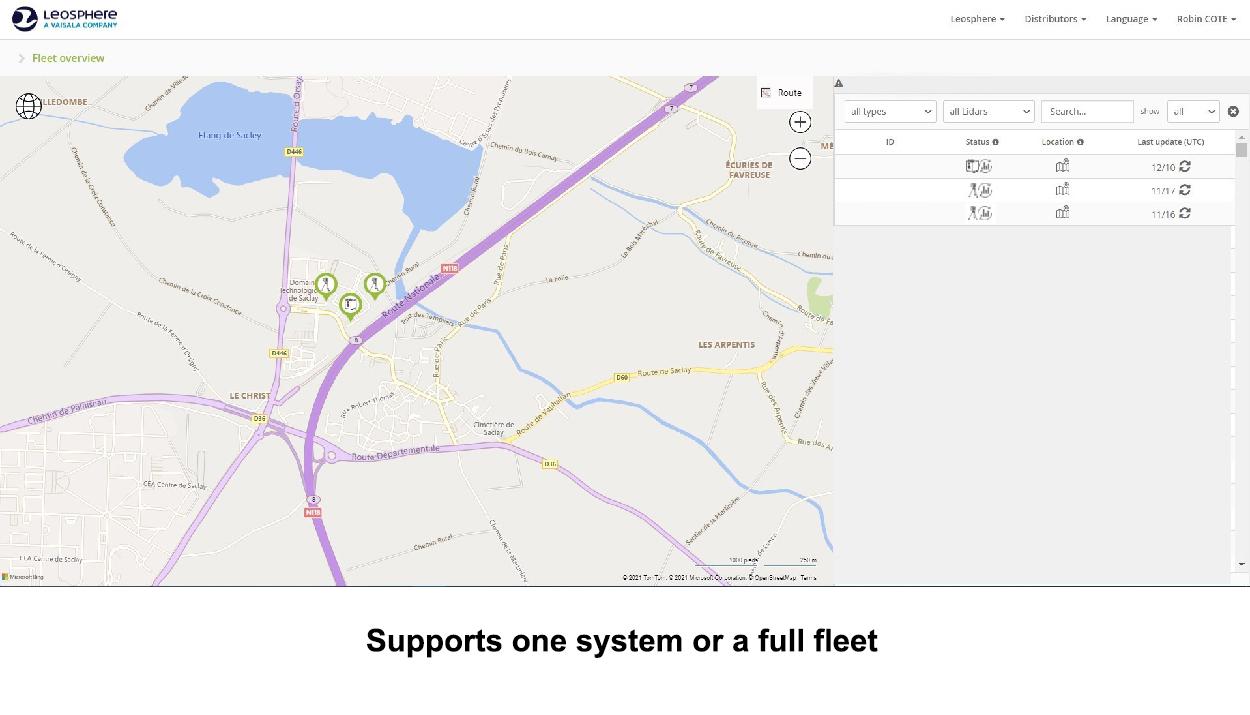 WindCube Nacelle: Support one system or a full fleet