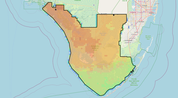 Everglades National Park experiences the most lightning each year of any U.S. National Park