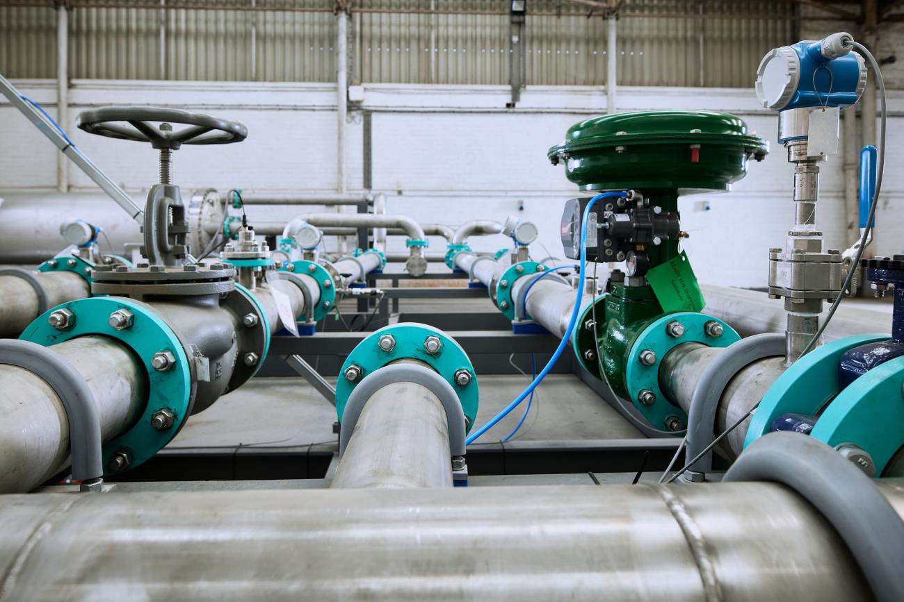 Detailed view of Cool Planet Technologies' Carbon Capture system