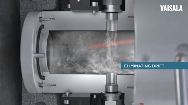 Infrared reference measurement to eliminate drift in DGA