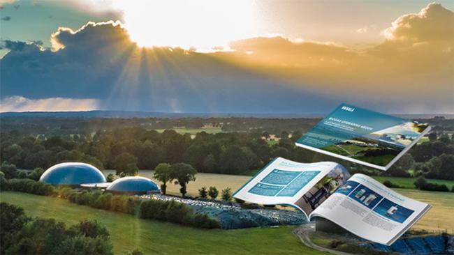 Biomethane / RNG production, eBook pages open