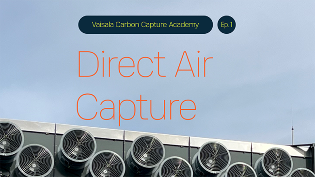 Direct Air Capture process equipment