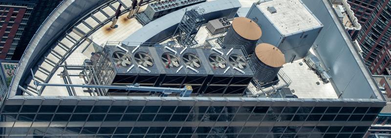 Building rooftop